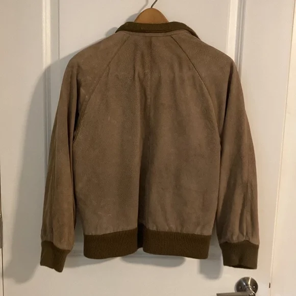 Brown Suede Jacket - Marshall Field’s - Size Medium - Picture 2 of 6